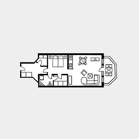 Strandvillen Binz - Mit 1 Schlafzimmer Und Balkon Ah562 Apartment Rugen Island
